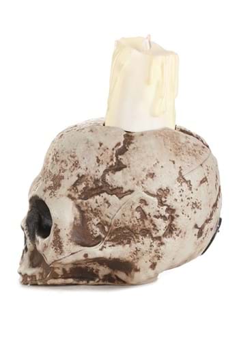 5-Inch Ancient Skull Candle Light Up Decoration | Table Decorations