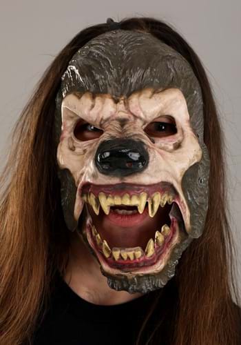 Jabbering Jaw Wolfman Adult Mask