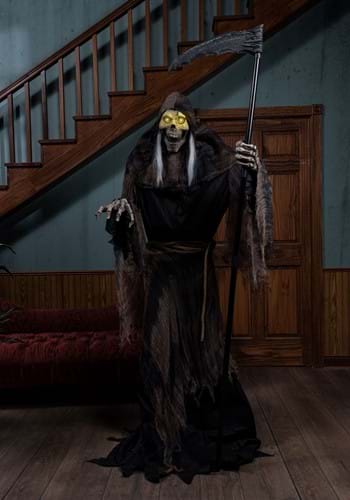 6FT Lunging Reaper Animated Seasonal Visions Decoration
