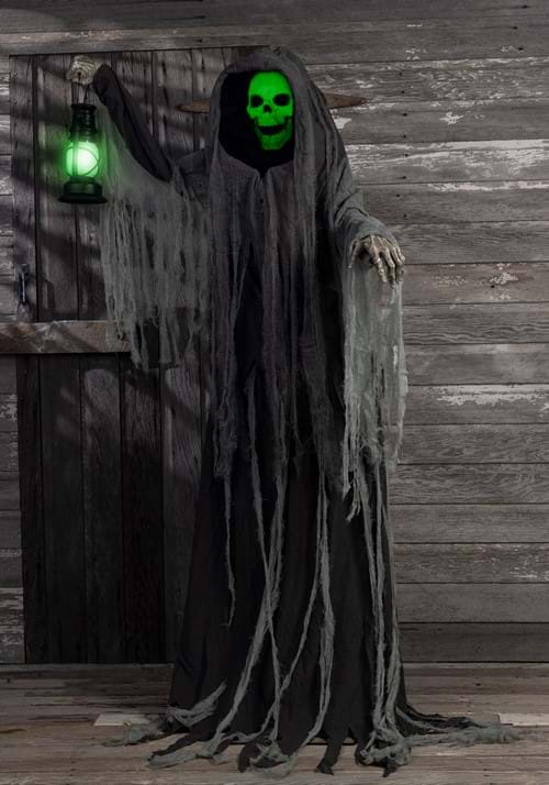 6FT Looming Haunted Phantom Animated Halloween Prop