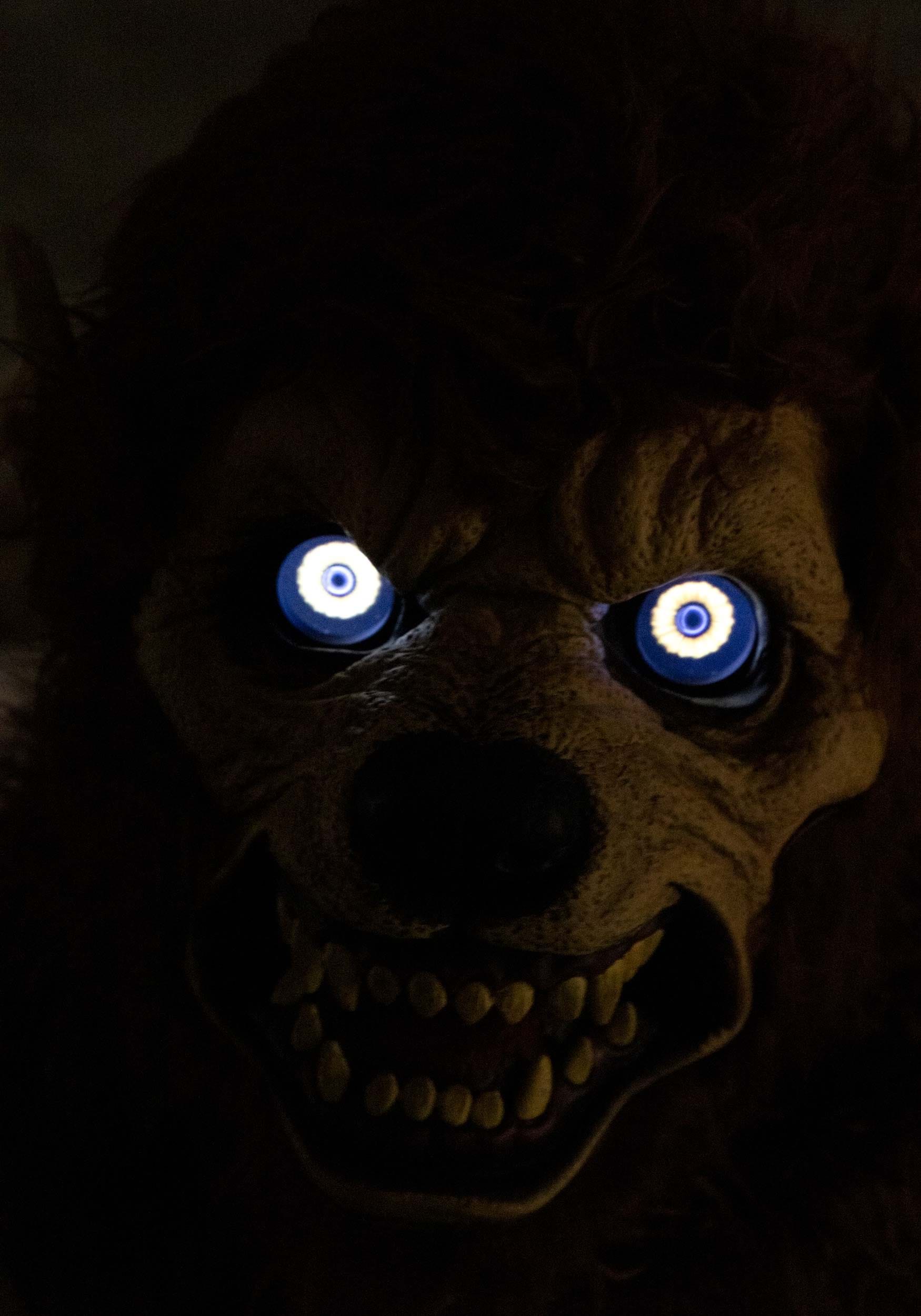 6 Foot Feral Werewolf Animatronic Decoration , Seasonal Visions International