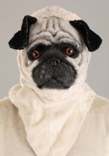 Mouth Mover Pug Mascot Costume