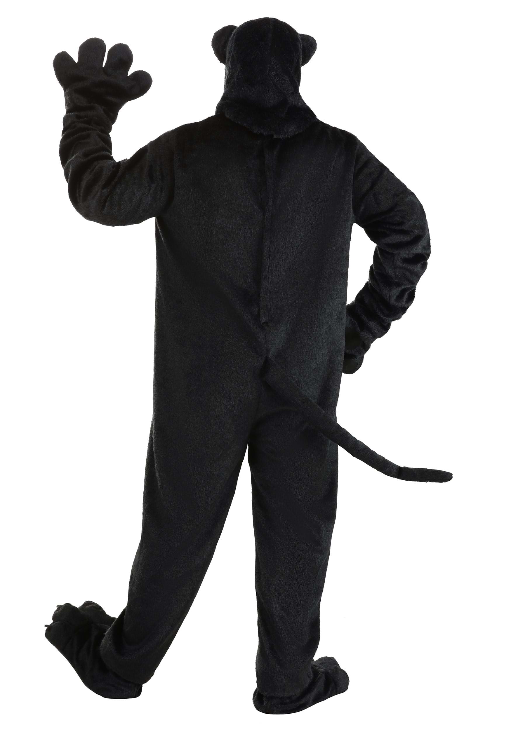 Mouth Mover Panther Mascot Costume