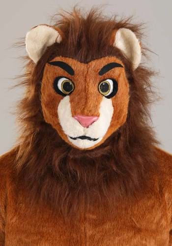 Mouth Mover Cartoon Lion Mascot Costume