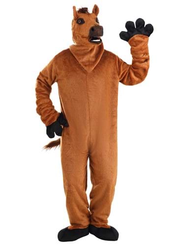 Horse Mouth Mover Adult Mascot Costume