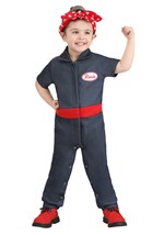 Rosie the Riveter Costume for Toddlers Alt 4