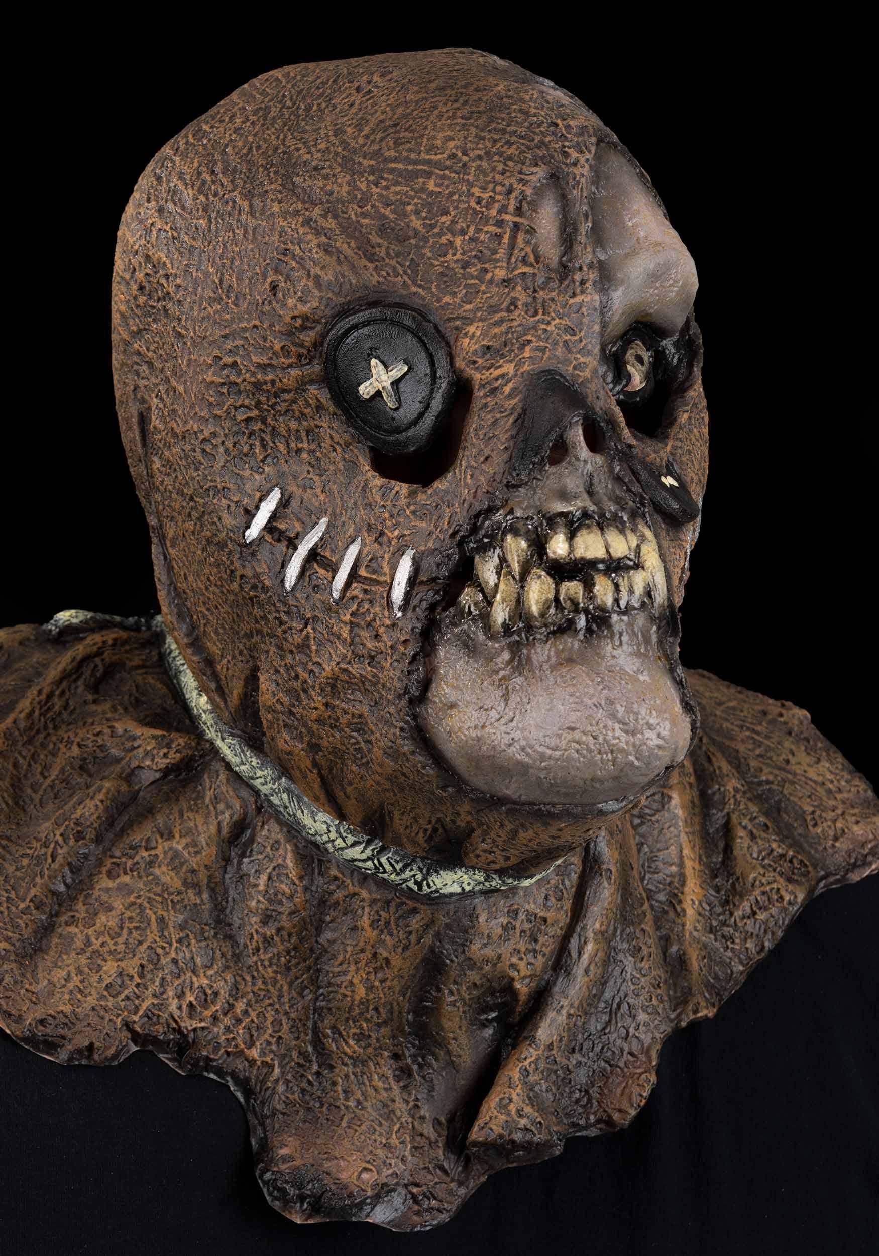 Overgang Selskabelig befolkning Sinister Scarecrow Adult Mask