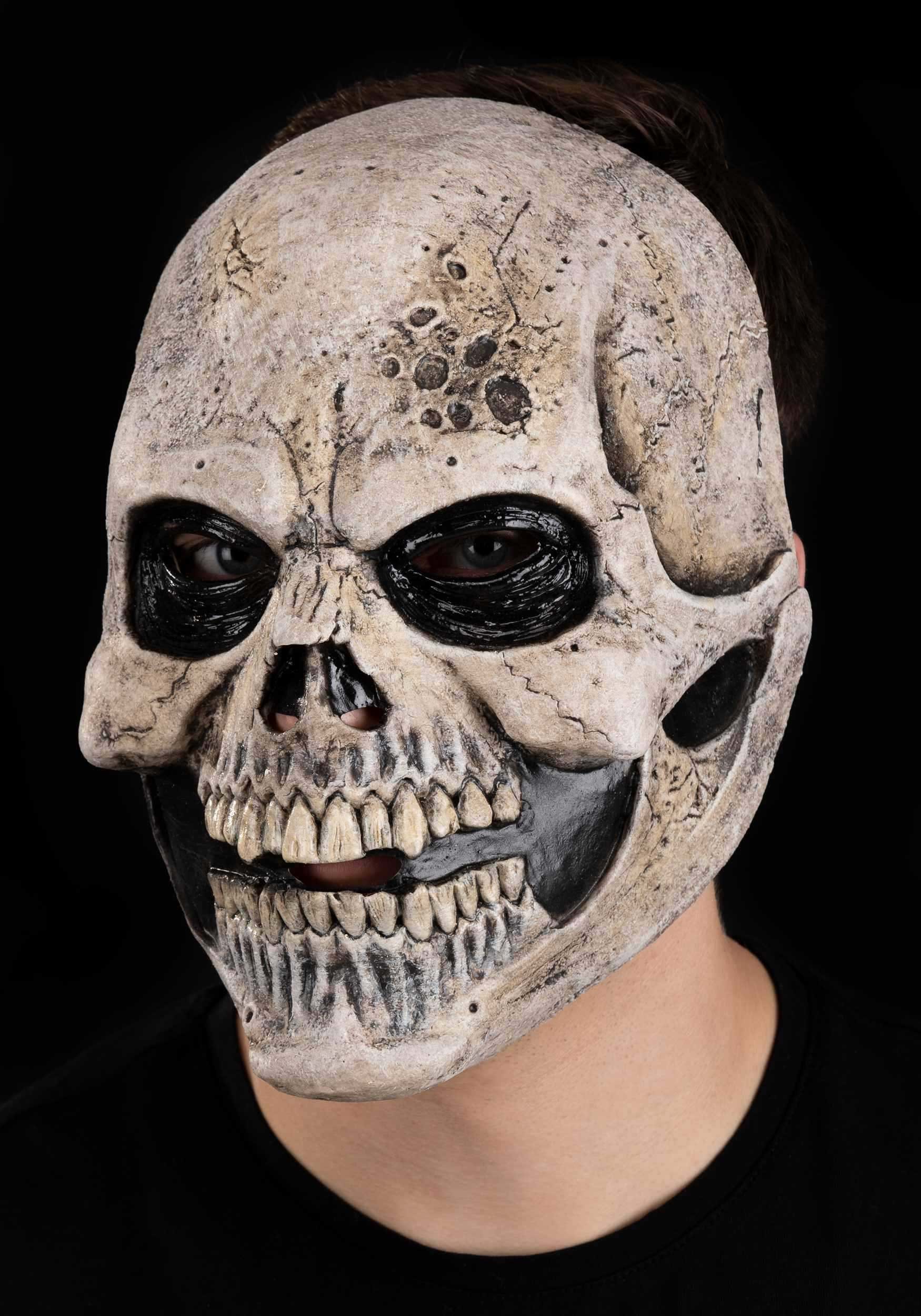 Antic Skull Adult Full Mask