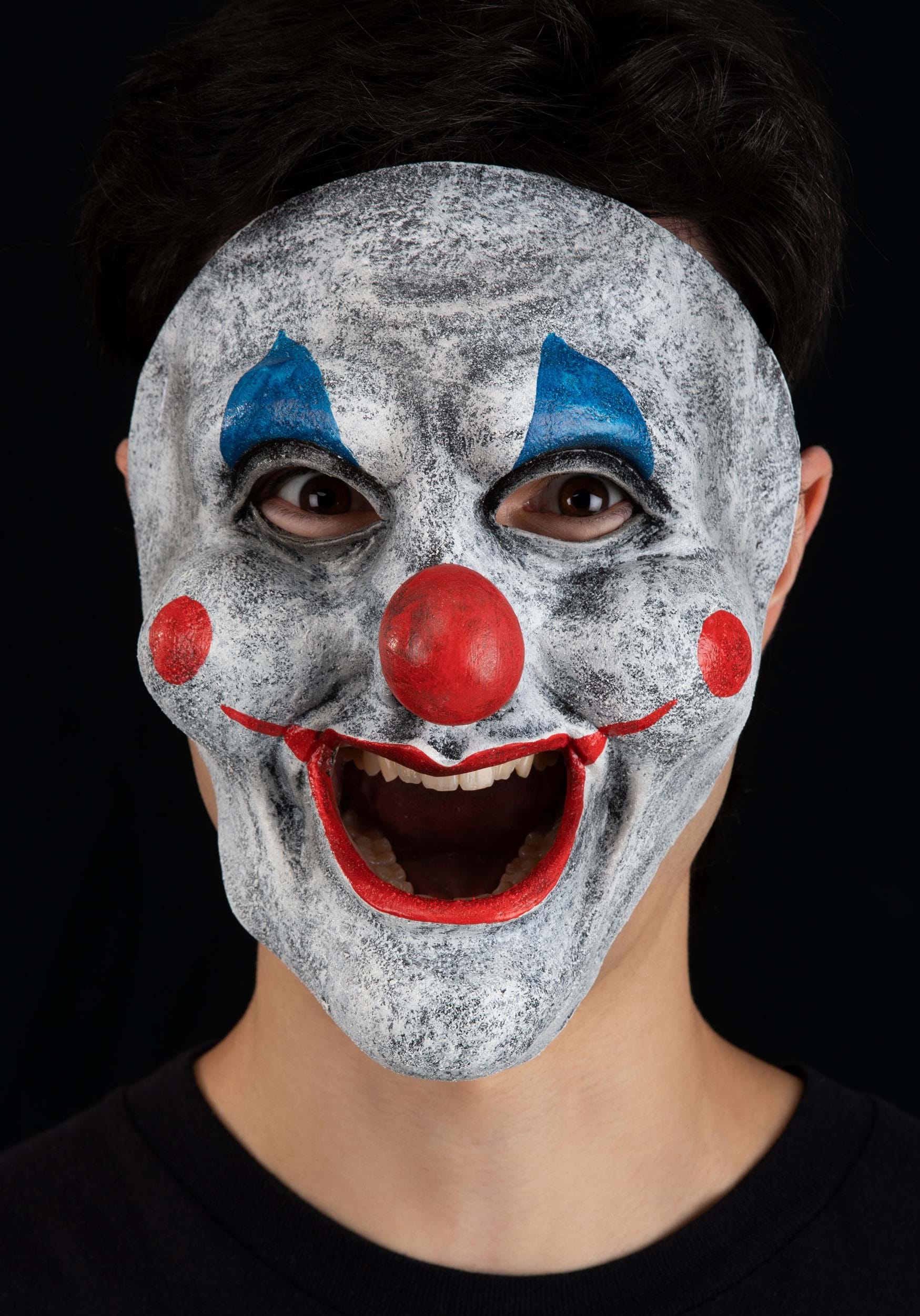 Classic Happy Face Clown Mask