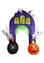 9 Ft Ghostly Castle Arch Inflatable Decoration Alt 1
