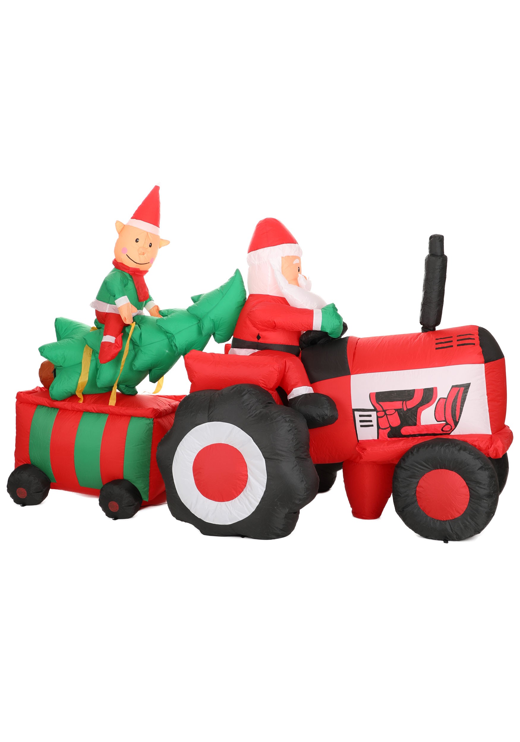 8FT Inflatable Trucker Santa Christmas Deliveries Decoration | Christmas Decorations