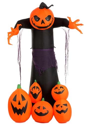 6 FT Ghostly Pumpkin Decoration