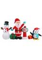 Inflatable North Pole Holiday Scene Decoration Alt 1