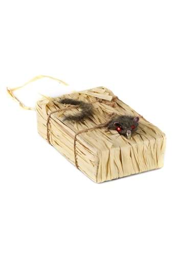 Walking Light Up Animated Haystack Rat Decoration