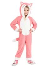 Toddler Pink Fox Onesie Costume