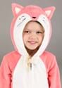 Toddler Pink Fox Onesie Costume Alt 1