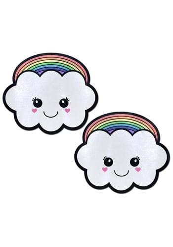 Cloud: Rainbow 'Happy Birthday' Cloud Nipple Pasties – SHOE ME