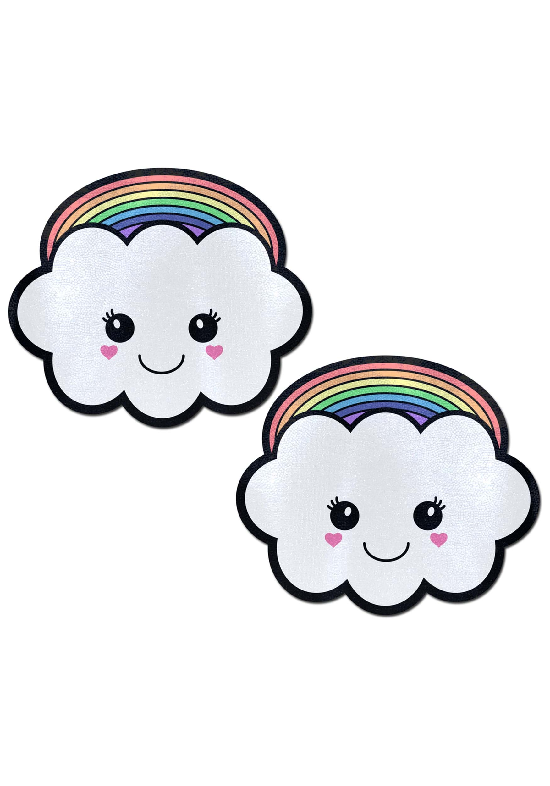 Pastease Rainbow Cloud Adult Pasties