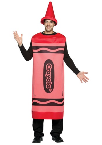Adult Red Crayon Costume