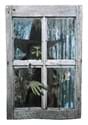 47" Witch Outside the Window Printed Curtain Alt 1