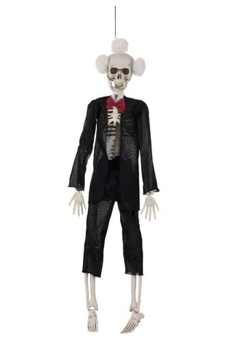 Hanging Skeleton Groom 16" Decoration