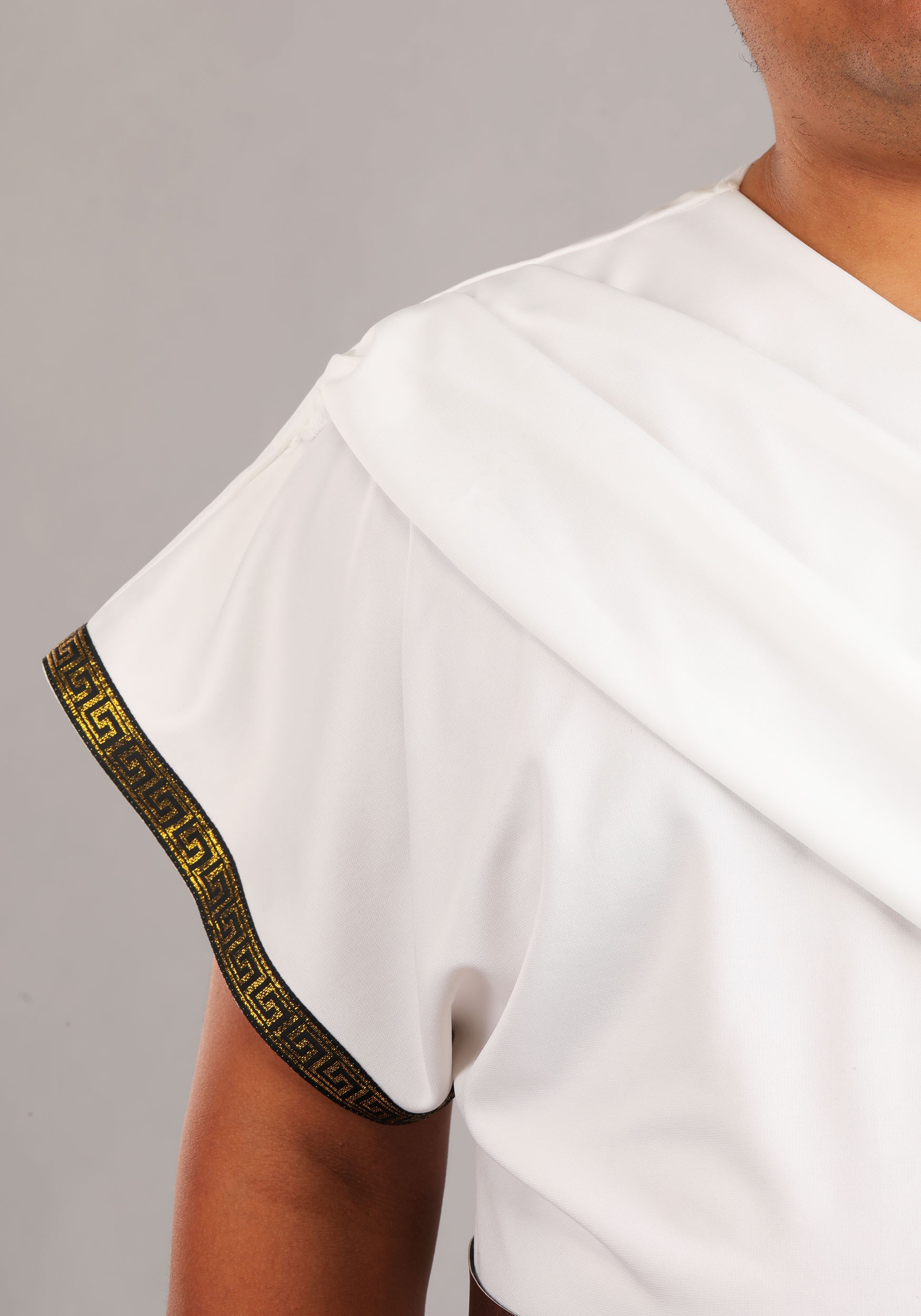 Men's Plus Size Deluxe Greek Warrior Costume | Historical Costumes