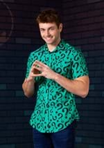 Adult The Riddler Button Up Shirt Alt 1