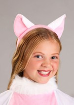 Kid's Big Tailed White Cat Costume 2