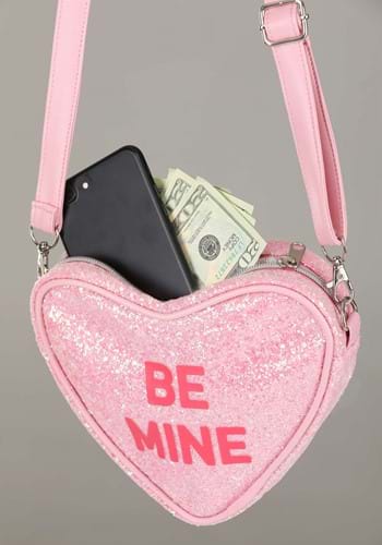 Be Mine Pink Heart Purse | Valentine's Day Costumes