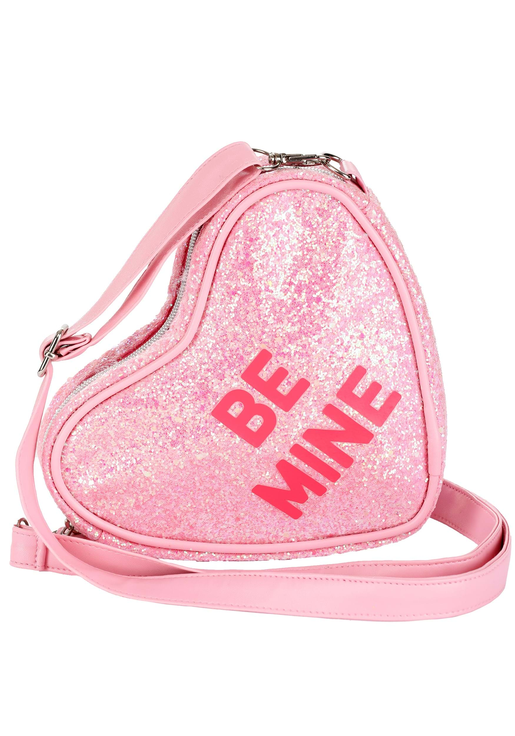 Be Mine Pink Heart Purse , Valentine's Day Costumes