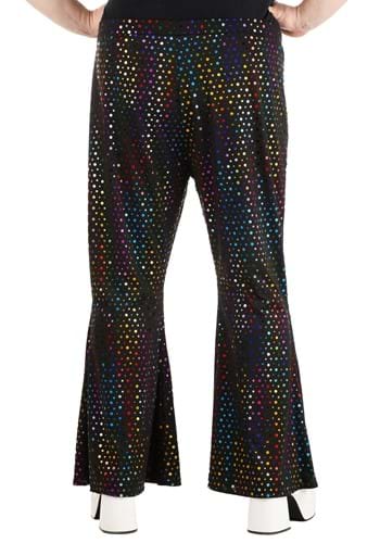 Adult Plus Size Dazzling Disco Costume Pants | Disco Costumes