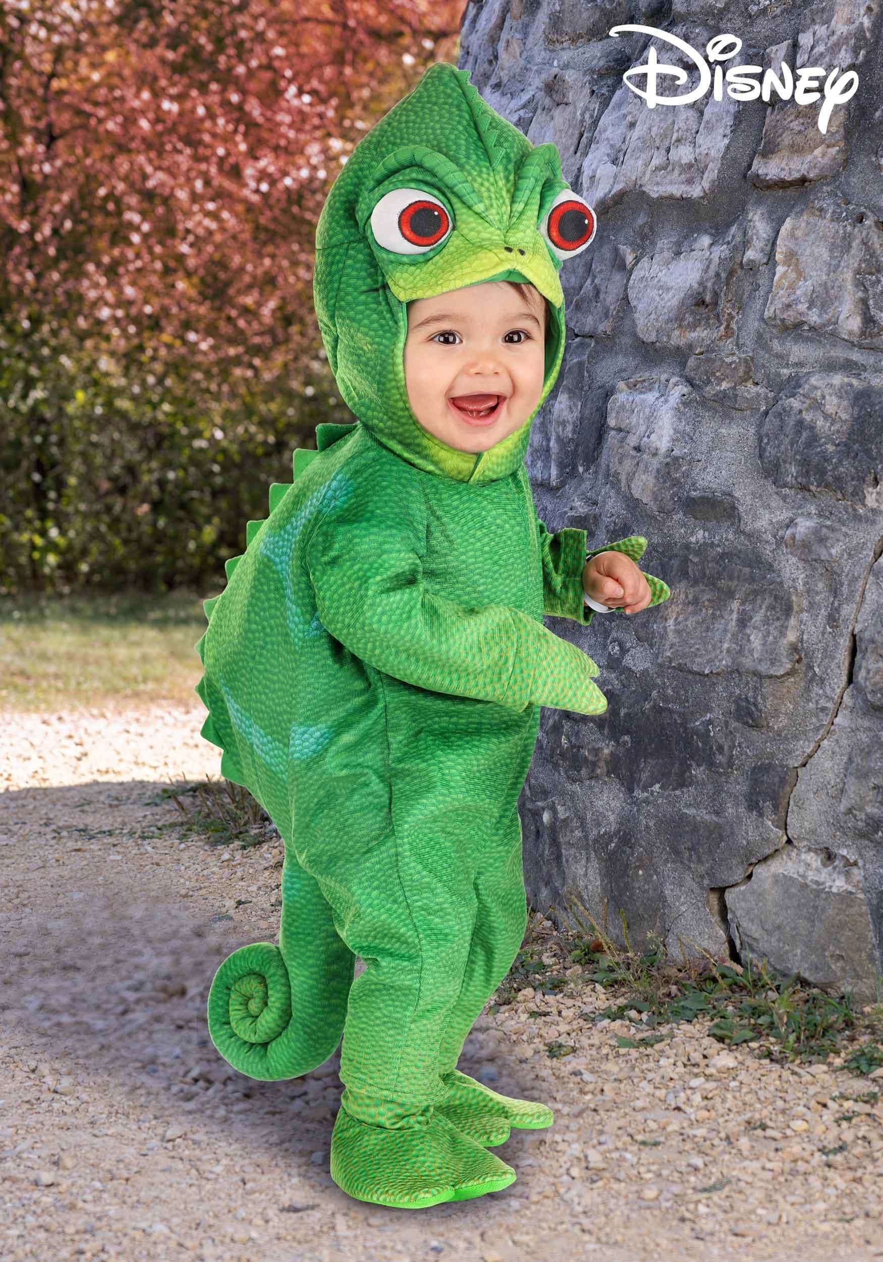 Rapunzel lizard costume