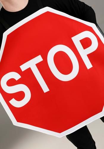 Stop Sign Adult Costume