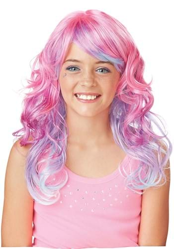 Pink wigs for clearance kids