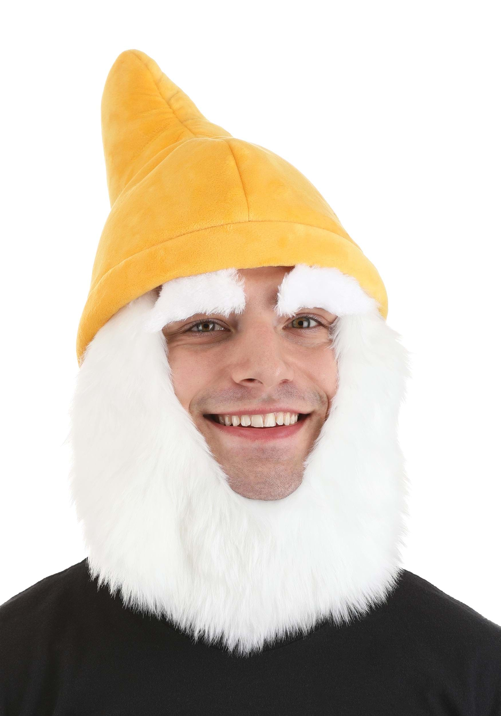 Disney Men's Dwarf Plush Hat & Beard