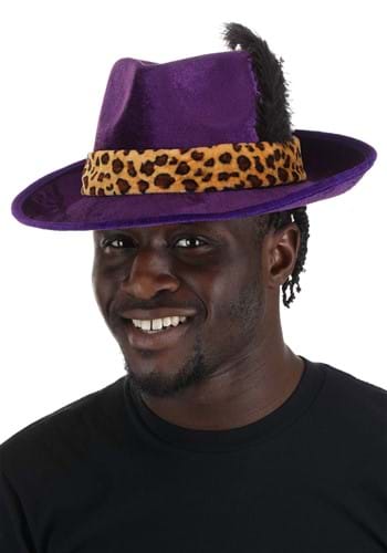 Purple Pimp Costume Hat