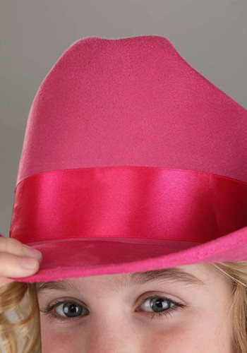 Pink Cowgirl Girl's Costume Hat