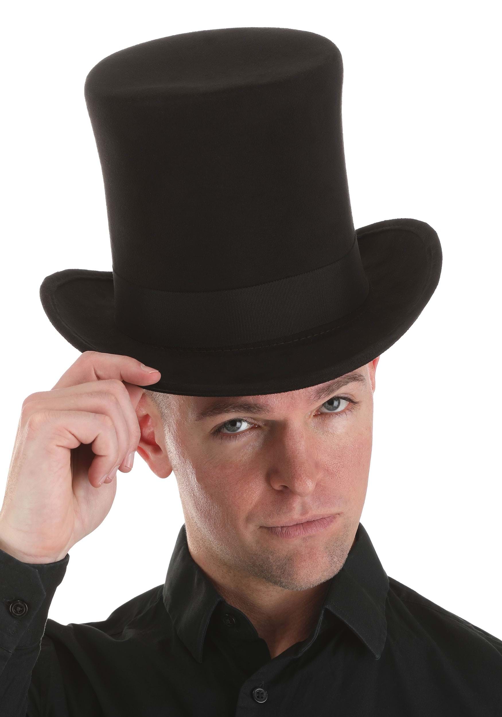 Adult Black Top Costume Hat