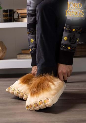 Amazon.com | Ibeauti Womens Furry Monster Adventure Slippers, Comfortable  Novelty Warm Winter Hobbit Feet Costume Slippers for Teens Adults | Slippers