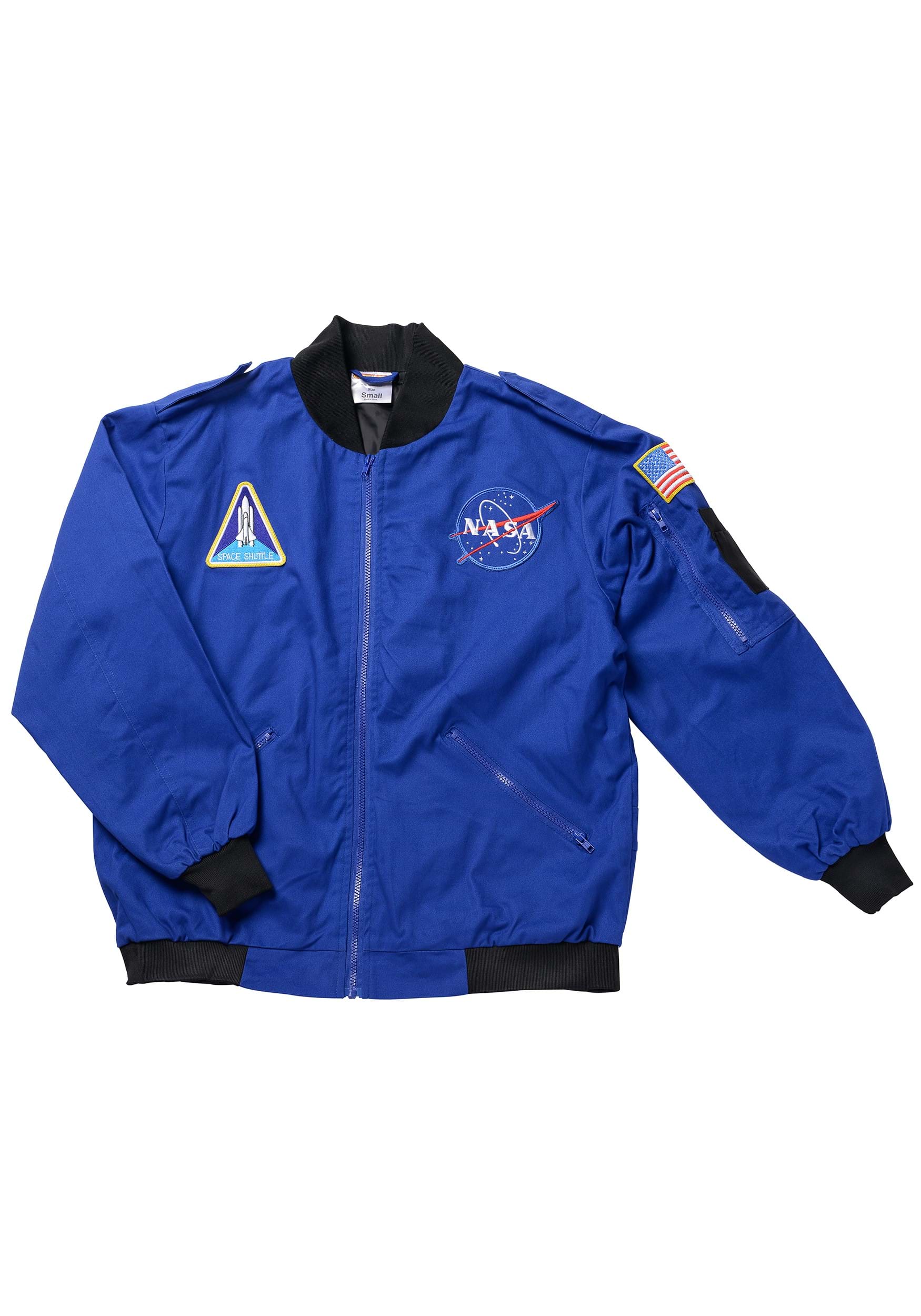 Adult NASA Plus Size Flight Jacket