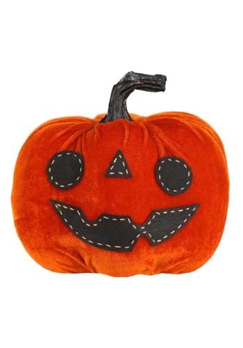 7-Inch Funny Orange Pumpkin Prop | Pumpkin Decorations