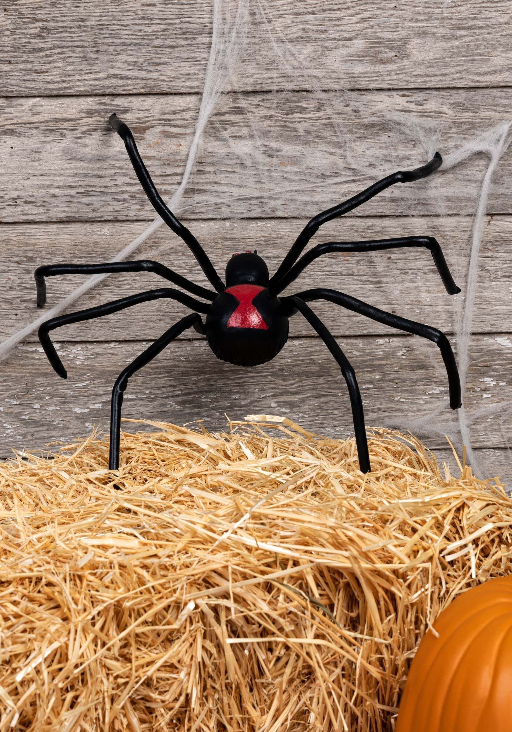 Black Widow Spider Halloween Prop | Spider Decorations