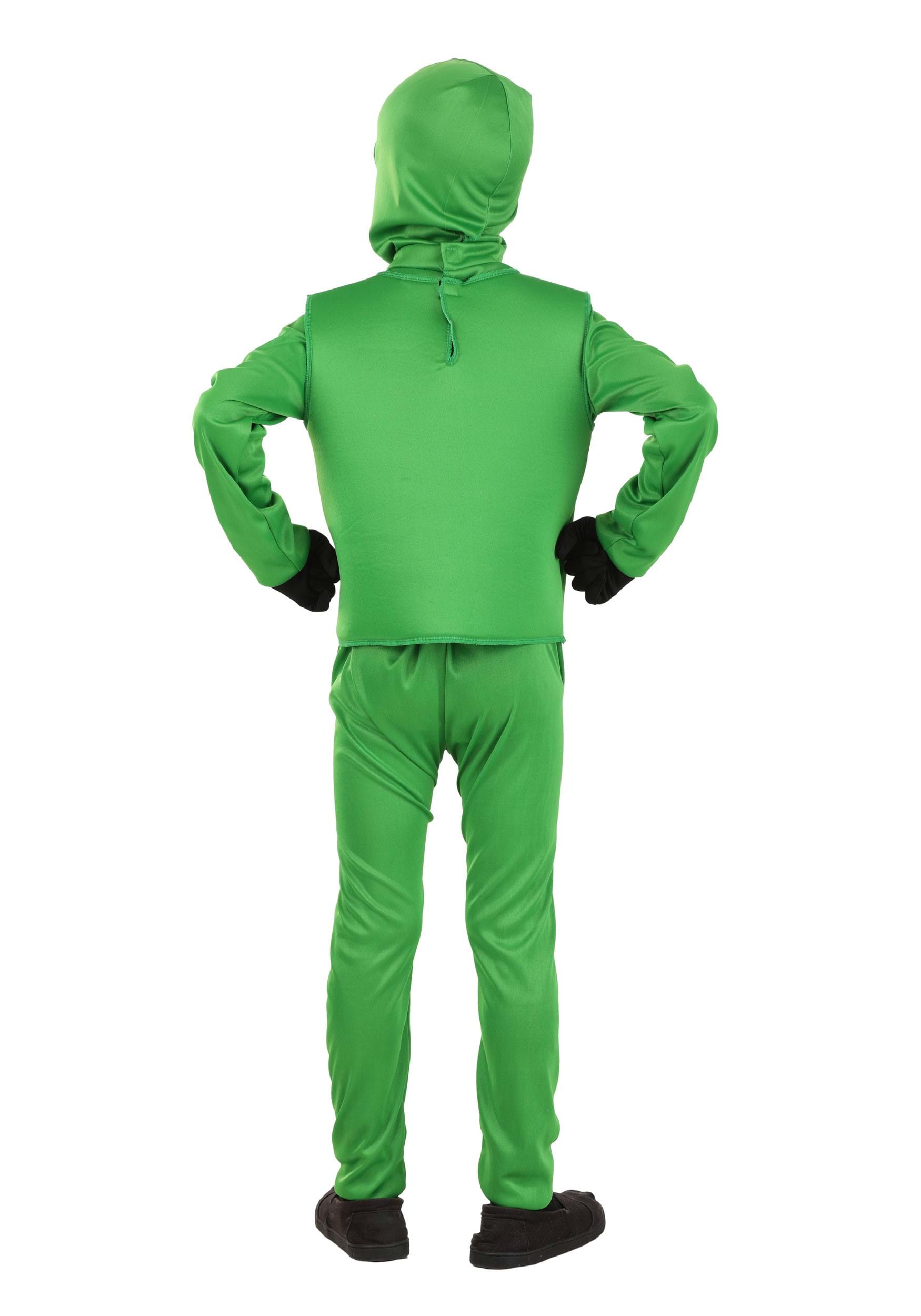 Green Ninja Master Kid's Costume