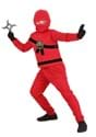 Kids Red Ninja Master Costume