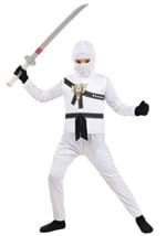 Kids White Ninja Master Costume