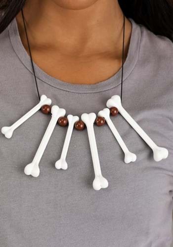 Prehistoric Costume Bone Necklace Accessory | Historical Accessories