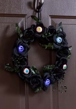 Wreath with 3 bulbs color change LED light-0