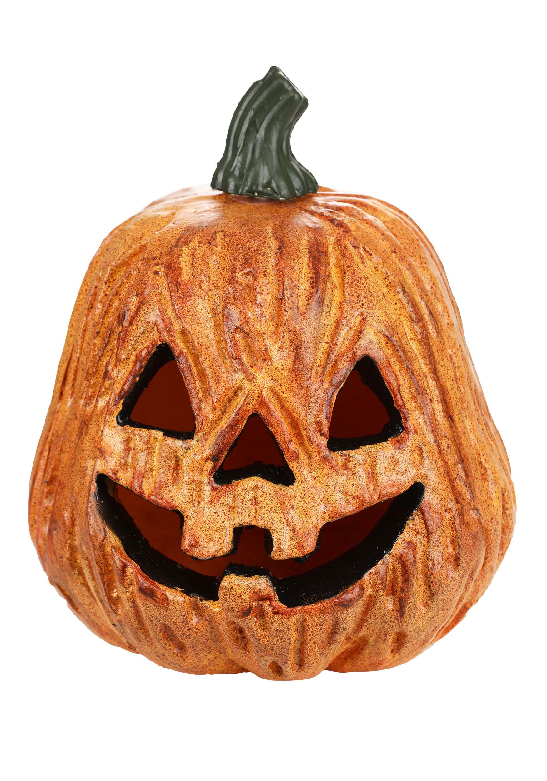 Light Up Jack 'O Lantern Face with Red Lights Halloween Decoration | Pumpkin Decorations