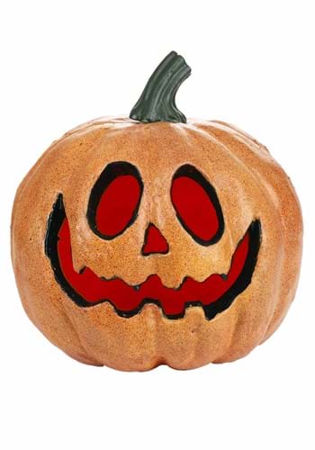Light Up Happy Pumpkin Prop with Red Lights