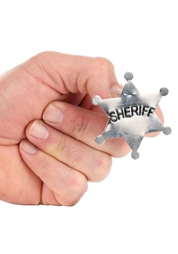 Deluxe Wild West Sheriff Badge